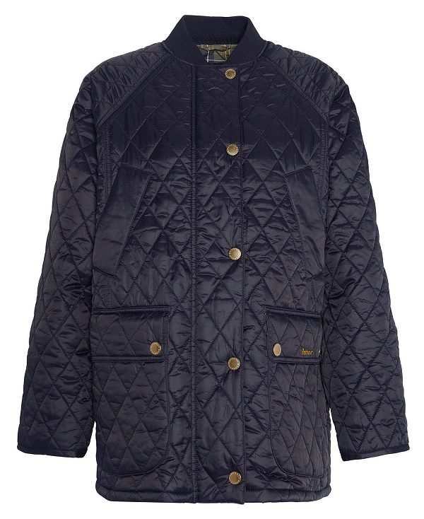 Barbour Sport Beadnell Quilted Jacket Black/Classic | BABO89340