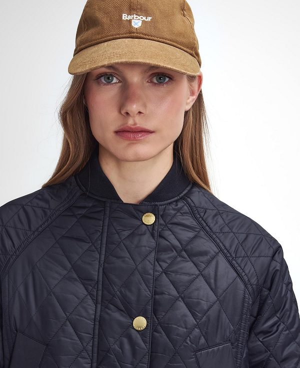 Barbour Sport Beadnell Quilted Jacket Black/Classic | BABO89340