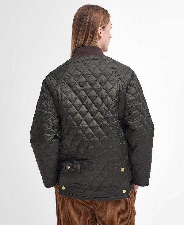 Barbour Sport Beadnell Quilted Jacket Olive/Classic | BABO89349