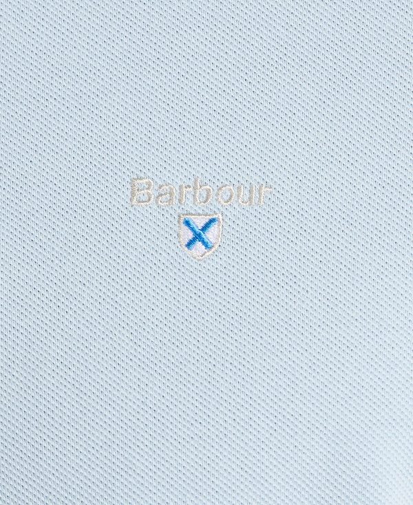 Barbour Sports Polo Shirt Atlantic Blue | BABO88031