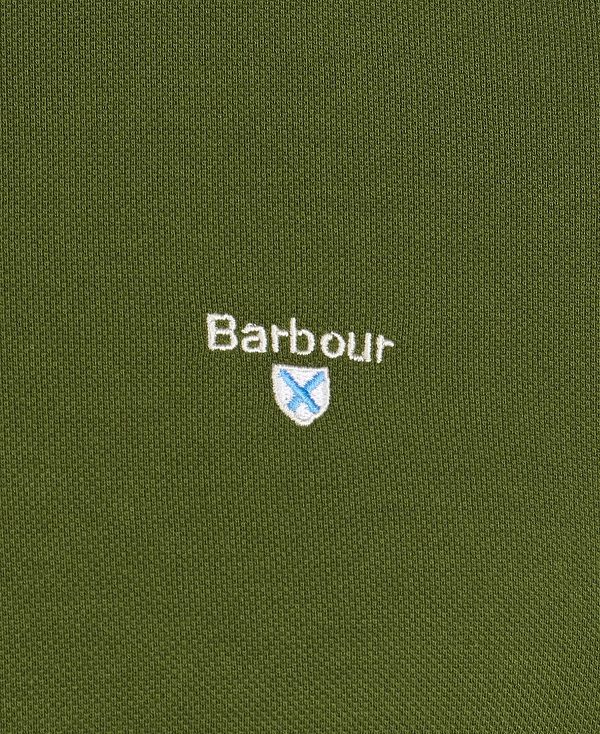 Barbour Sports Polo Shirt Sky | BABO88164