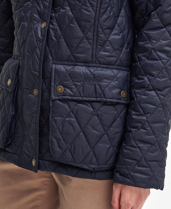 Barbour Starling Quilted Jacket Navy/Classic | BABO89339