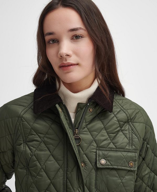 Barbour Starling Quilted Jacket Olive/Classic | BABO89334