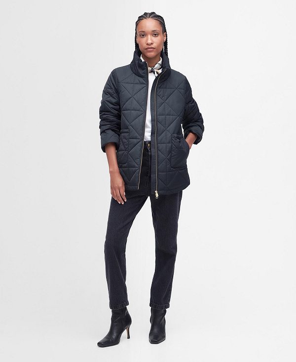 Barbour Stella Quilted Jacket Black/Muted | BABO89270