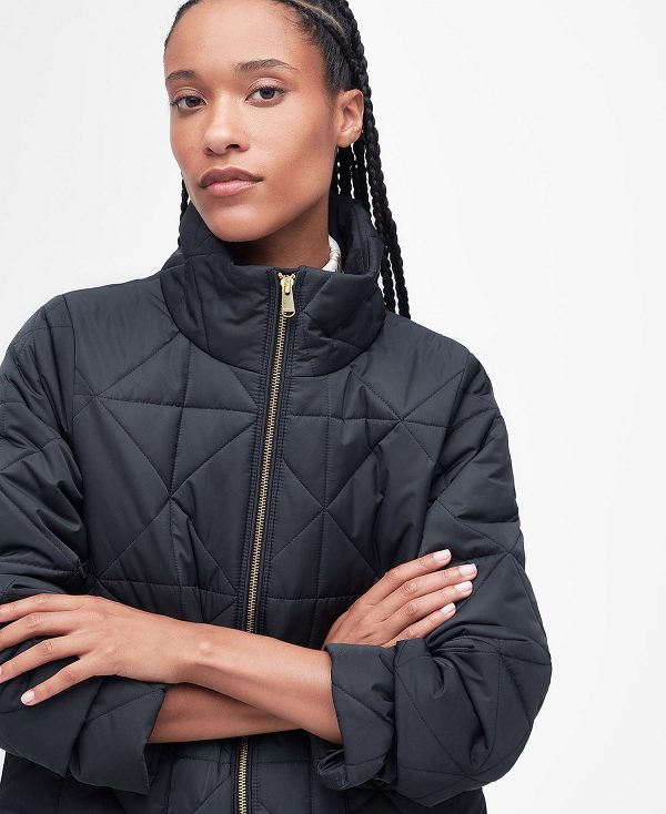 Barbour Stella Quilted Jacket Black/Muted | BABO89270