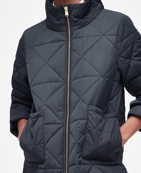 Barbour Stella Quilted Jacket Black/Muted | BABO89270