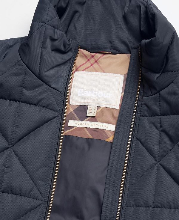 Barbour Stella Quilted Jacket Black/Muted | BABO89270