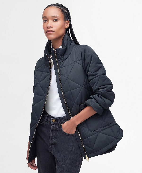 Barbour Stella Quilted Jacket Black/Muted | BABO89270