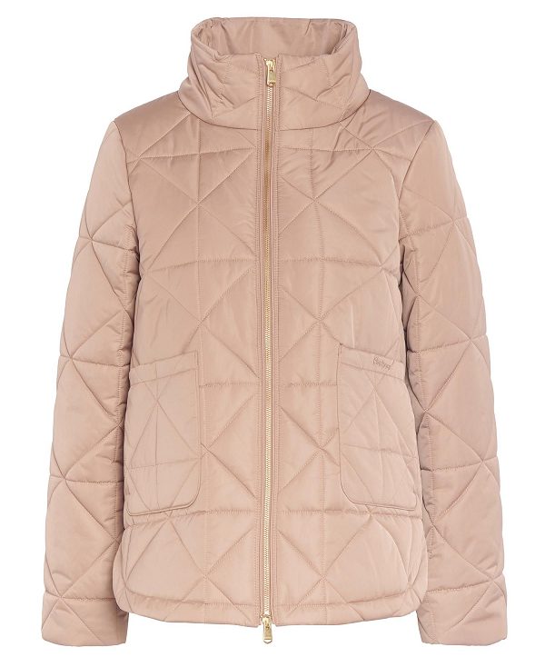 Barbour Stella Quilted Jacket Sepia/Muted | BABO89294