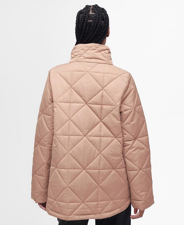 Barbour Stella Quilted Jacket Sepia/Muted | BABO89294