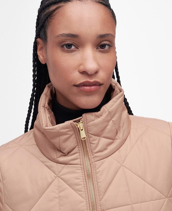 Barbour Stella Quilted Jacket Sepia/Muted | BABO89294