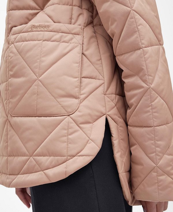 Barbour Stella Quilted Jacket Sepia/Muted | BABO89294