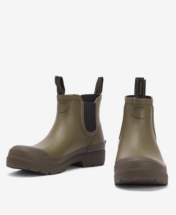 Barbour Storm Wellingtons Olive/Olive | BABO88926