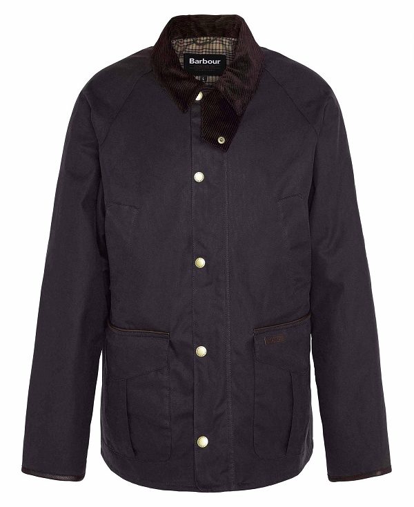 Barbour Stratford Tattersall Waxed Jacket Rustic | BABO87242