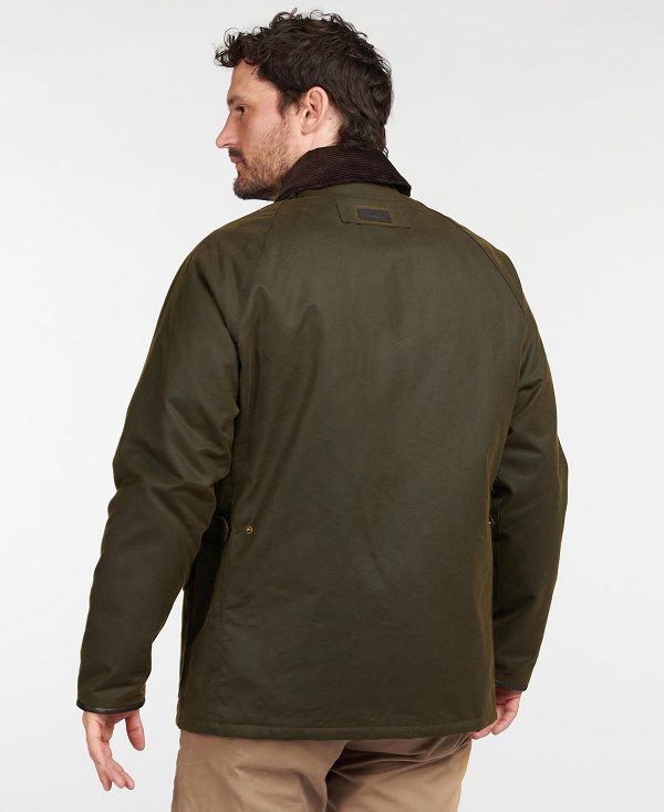 Barbour Stratford Wax Jacket Olive | BABO87243