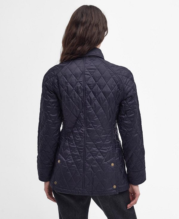 Barbour Summer Beadnell Quilted Jacket Navy | BABO89303