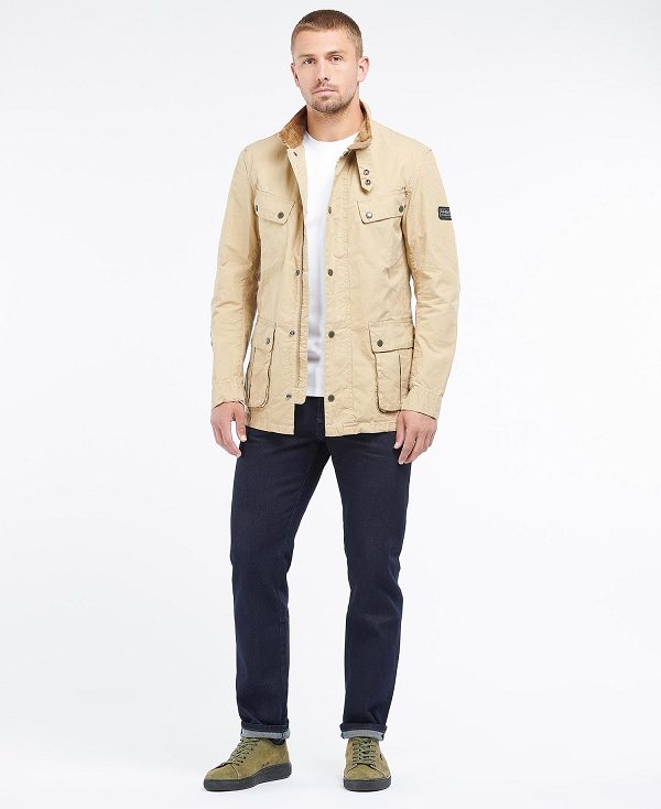 Barbour Summer Wash Duke Jacket Dusky Green | BABO87462