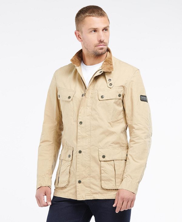 Barbour Summer Wash Duke Jacket Dusky Green | BABO87462