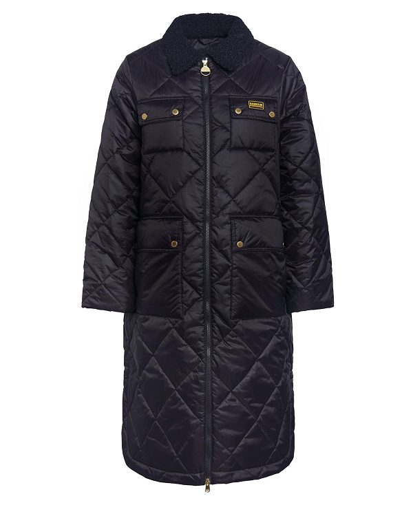 Barbour Supanova Quilted Jacket Classic Black | BABO89269