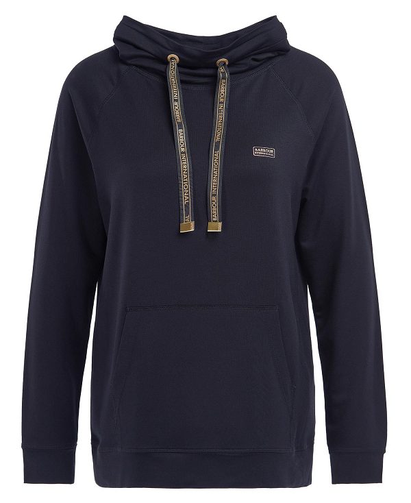 Barbour Suspension Hoodie Black | BABO89784