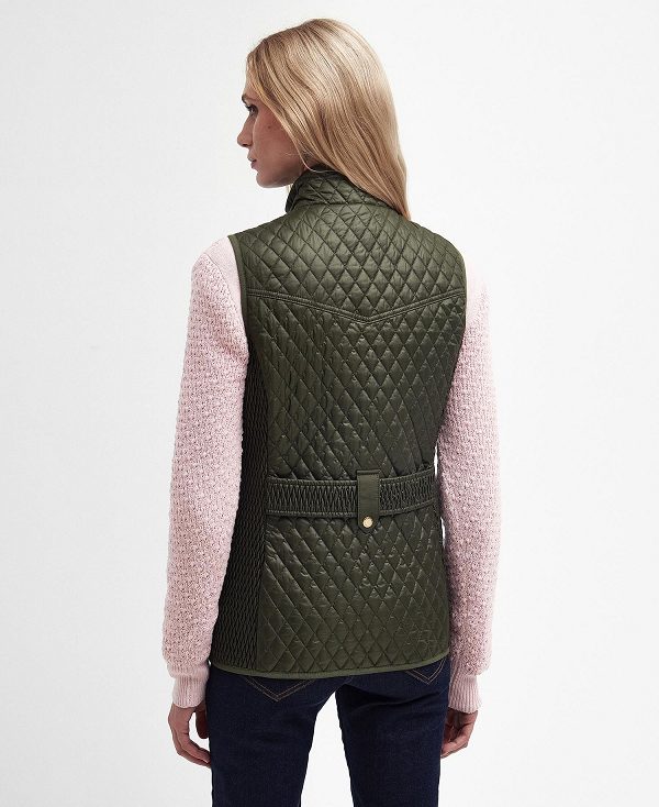 Barbour Swallow Gilet Olive | BABO89447