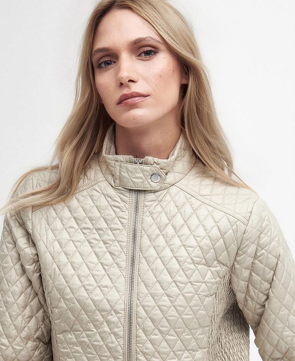 Barbour Swallow Quilted Jacket Light Sand | BABO89297