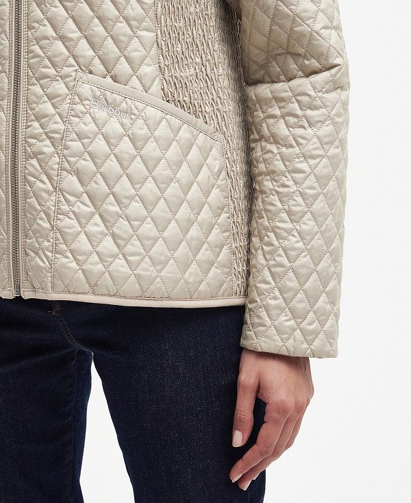 Barbour Swallow Quilted Jacket Light Sand | BABO89297