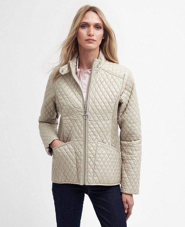 Barbour Swallow Quilted Jacket Light Sand | BABO89297