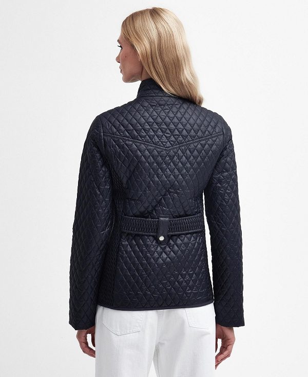 Barbour Swallow Quilted Jacket Navy | BABO89298