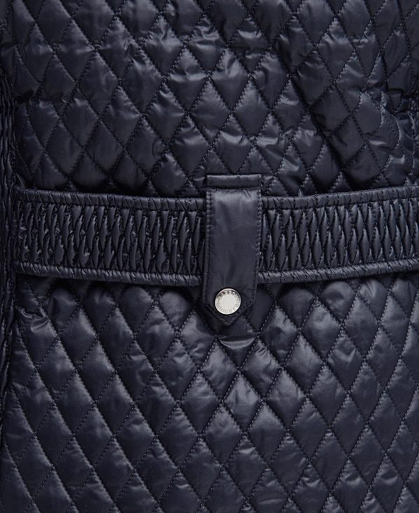 Barbour Swallow Quilted Jacket Navy | BABO89298