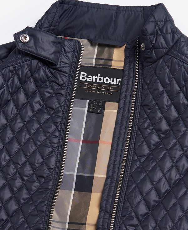 Barbour Swallow Quilted Jacket Navy | BABO89298