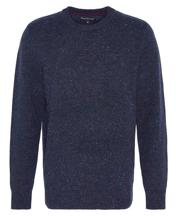 Barbour Tainsbury Crew Neck Jumper Navy | BABO88634