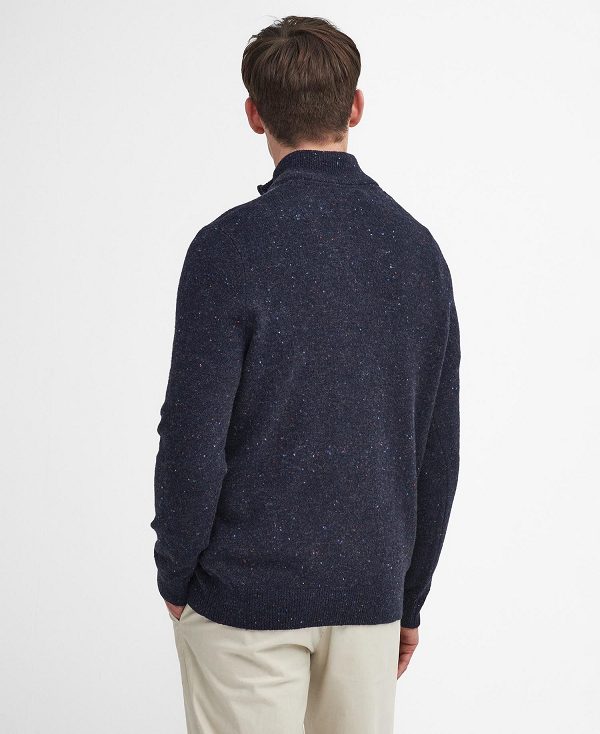 Barbour Tainsbury Half-zip Jumper Navy | BABO88632