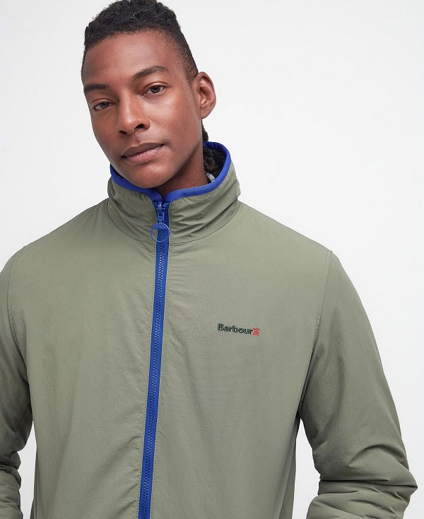 Barbour Tarn Reversible Fleece Dusty Olive | BABO88702