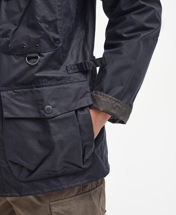 Barbour Tarn Utility Waxed Jacket Classic Navy | BABO87195