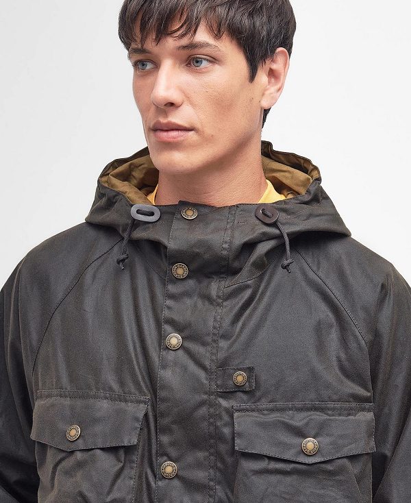 Barbour Tarn Utility Waxed Jacket Olive | BABO87200