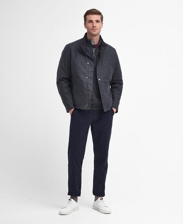 Barbour Tarnport Waxed Jacket Classic Grey | BABO87248