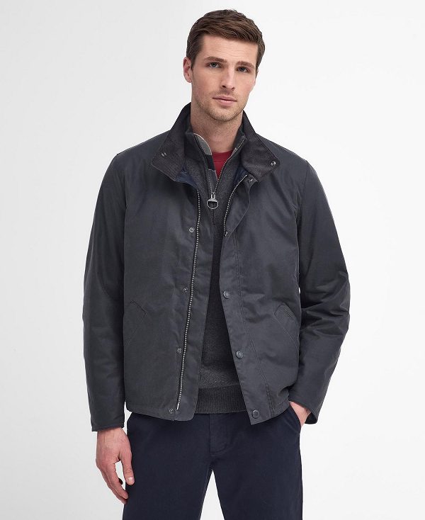 Barbour Tarnport Waxed Jacket Classic Grey | BABO87248