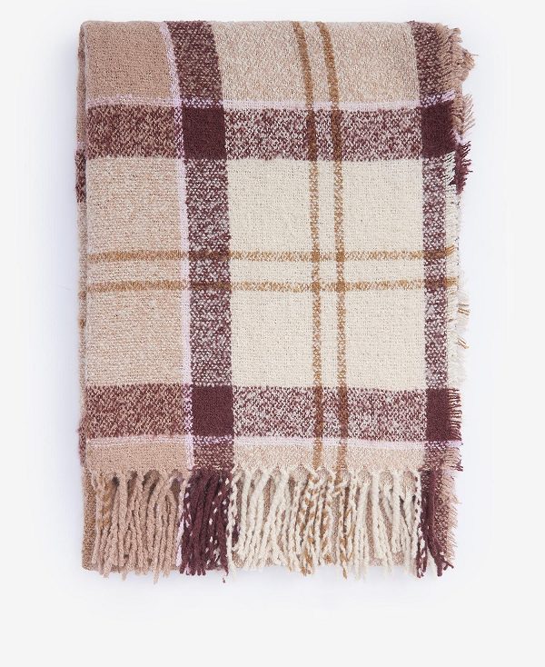 Barbour Tartan Boucle Scarf Ancient Loden | BABO90084