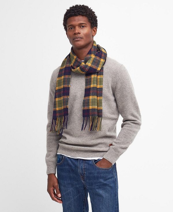 Barbour Tartan Lambswool Scarf Classic | BABO89083