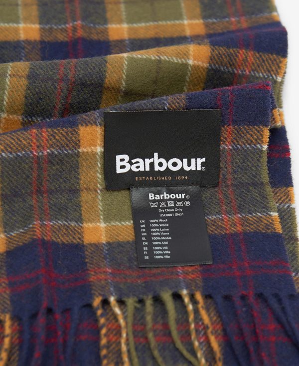 Barbour Tartan Lambswool Scarf Classic | BABO89083