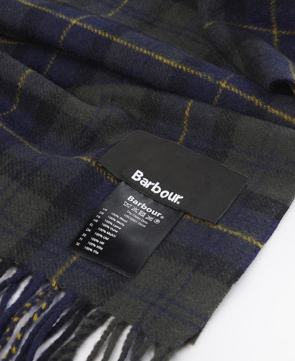 Barbour Tartan Lambswool Scarf Dress Tartan | BABO89102