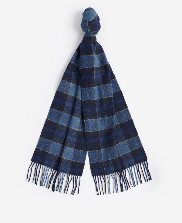 Barbour Tartan Lambswool Scarf Winter Red Tartan | BABO89106