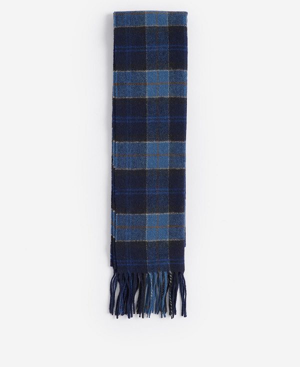 Barbour Tartan Lambswool Scarf Winter Red Tartan | BABO89106