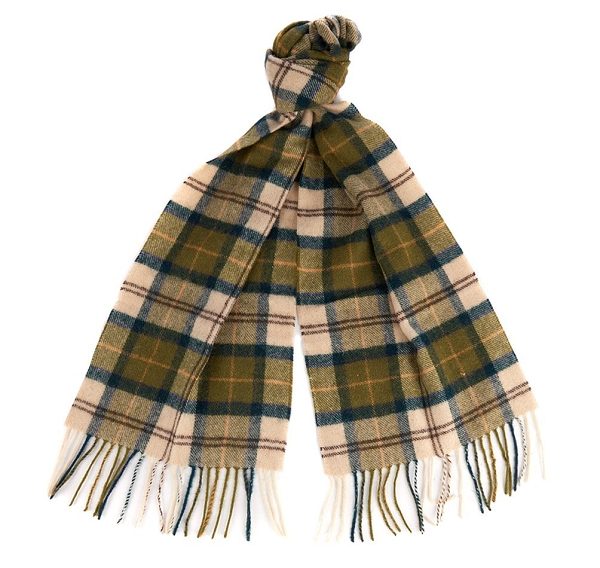 Barbour Tartan Lambswool Scarf Winter Tartan | BABO89088