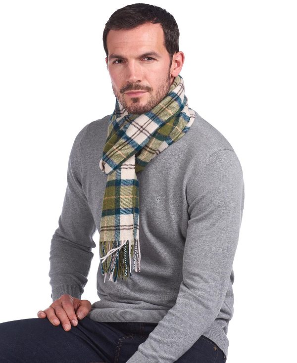 Barbour Tartan Lambswool Scarf Winter Tartan | BABO89088