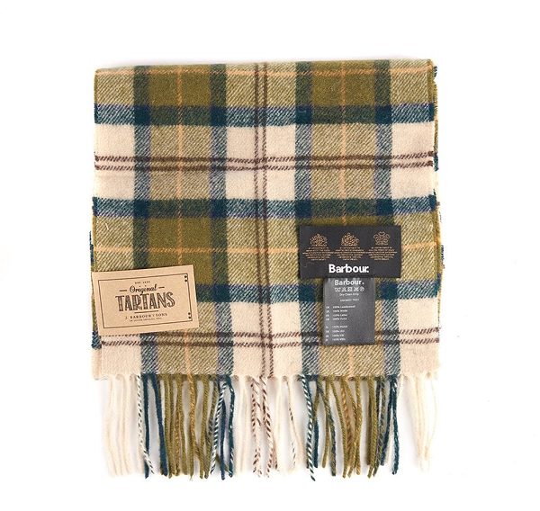 Barbour Tartan Lambswool Scarf Winter Tartan | BABO89088