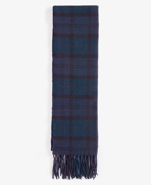 Barbour Tartan Lambswool Scarf Winter Tartan | BABO89091