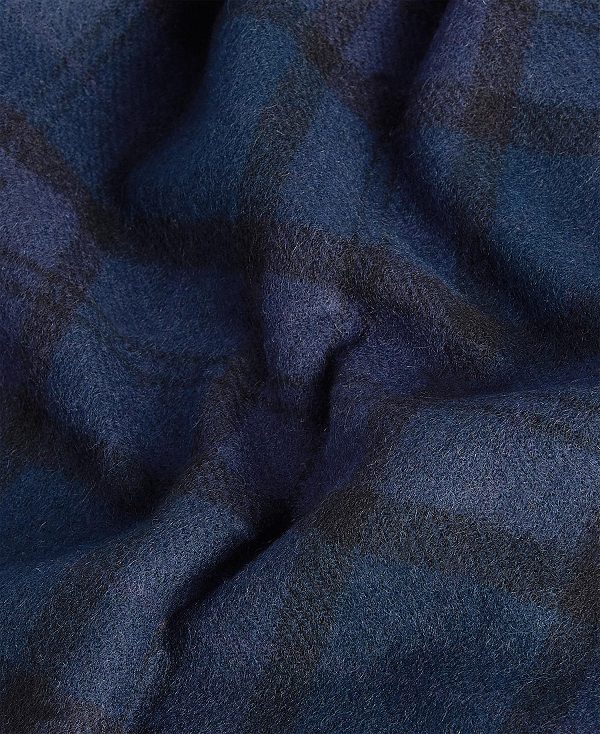 Barbour Tartan Lambswool Scarf Winter Tartan | BABO89091