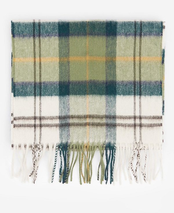 Barbour Tartan Scarf Midnight | BABO89090